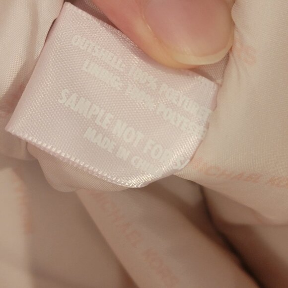 Michael Kors Pale Pink Trousseau Bag Wristlet & Dust Bag NWOT - Picture 14 of 15